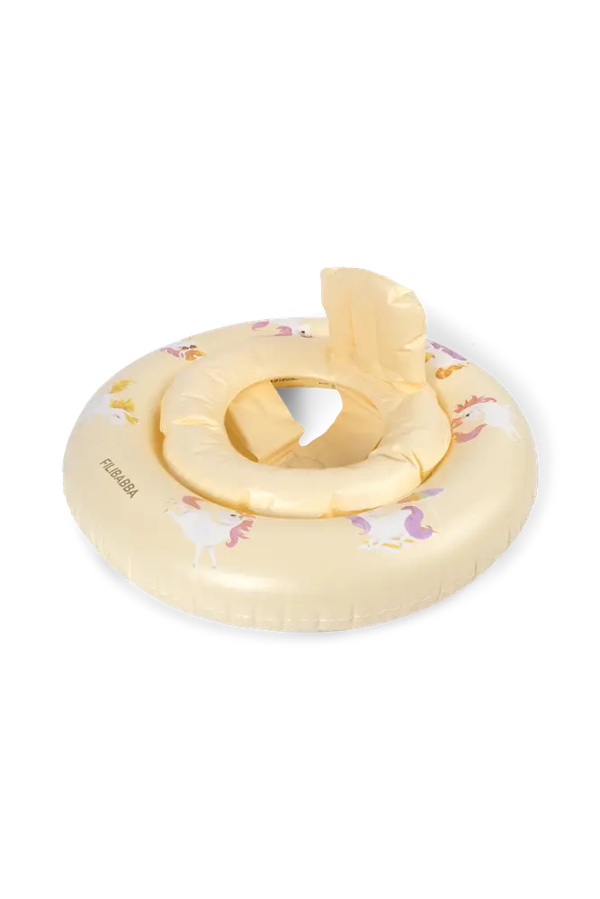 Filibabba Babybadering Alfie – Unicorn Shores billede