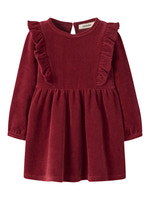 Lil' Atelier Saga Sag Kjole - Biking Red