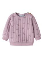 Name It Rulie Quilt Trøje - Mauve Shadows