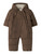 Lil' Atelier Lamedow03 Puffer Køredragt - Dark Earth