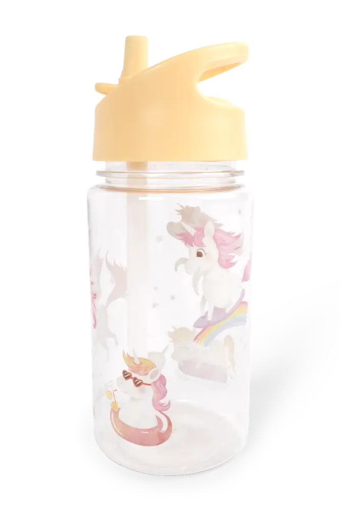 Filibabba Drikkedunk i plast 400 ml – Unicorn Shores billede