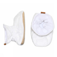 Blonde Hjemmesko - White