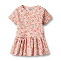 Birthe jersey kjole - Rose Flowers