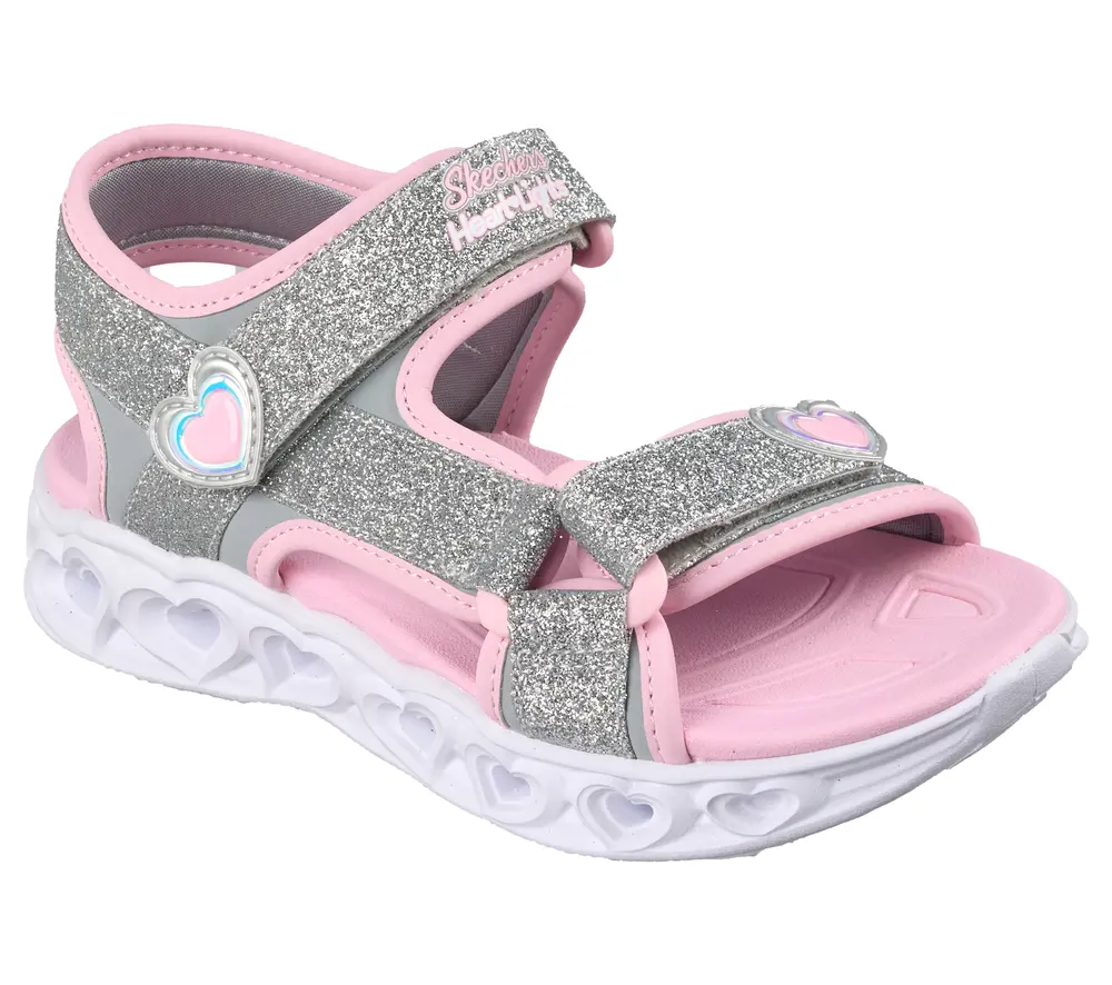 Heart Lights Sandals - Silver - 31