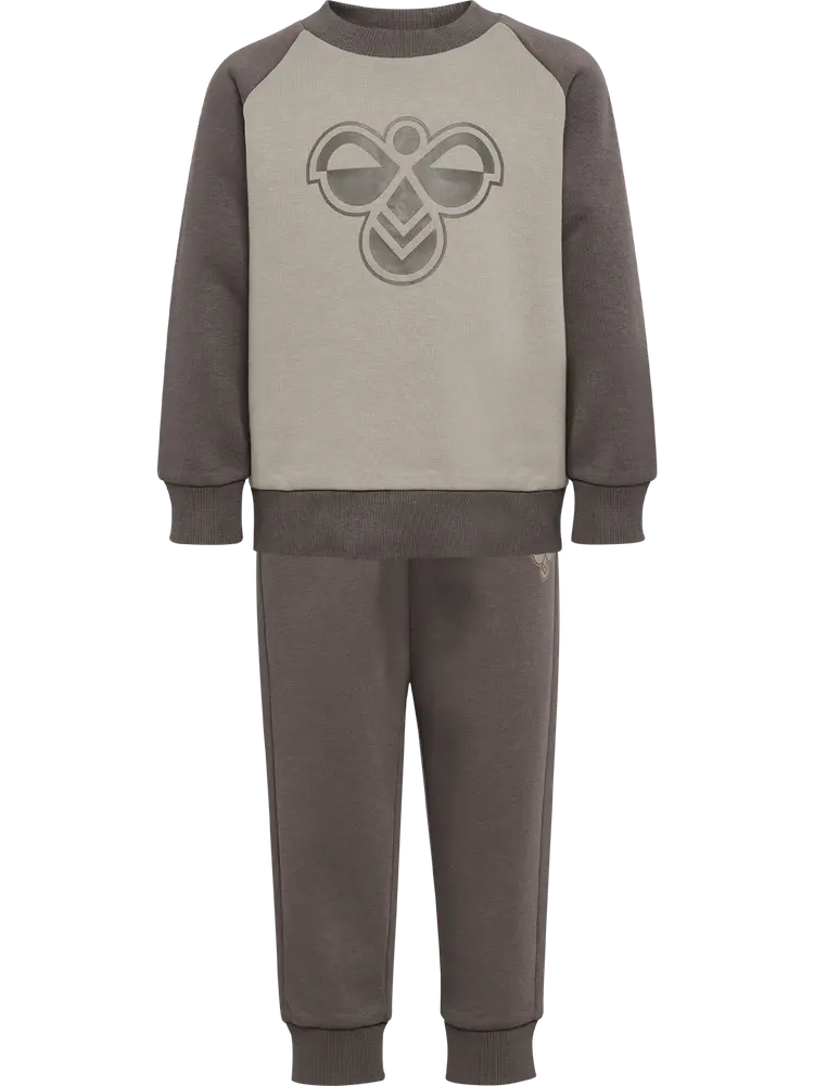 Hummel Sweatsæt - HmlMini - Dark Gull Gray