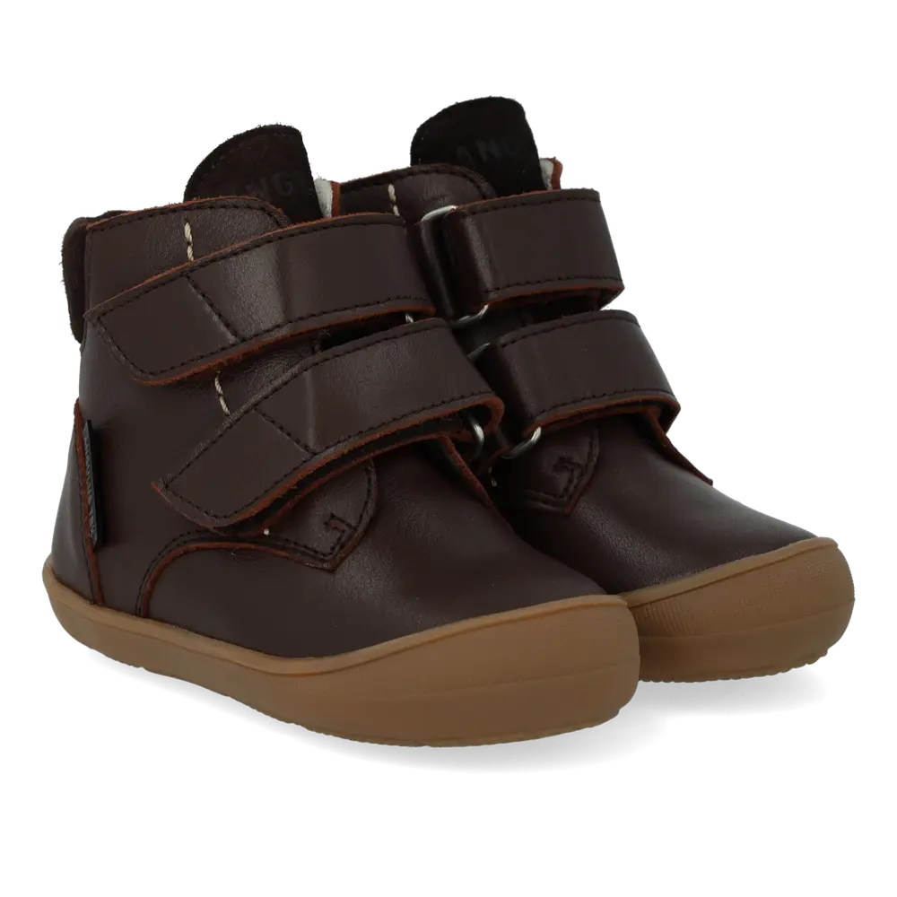 Angulus TEX-Vinterstøvle - Dark Brown - 20