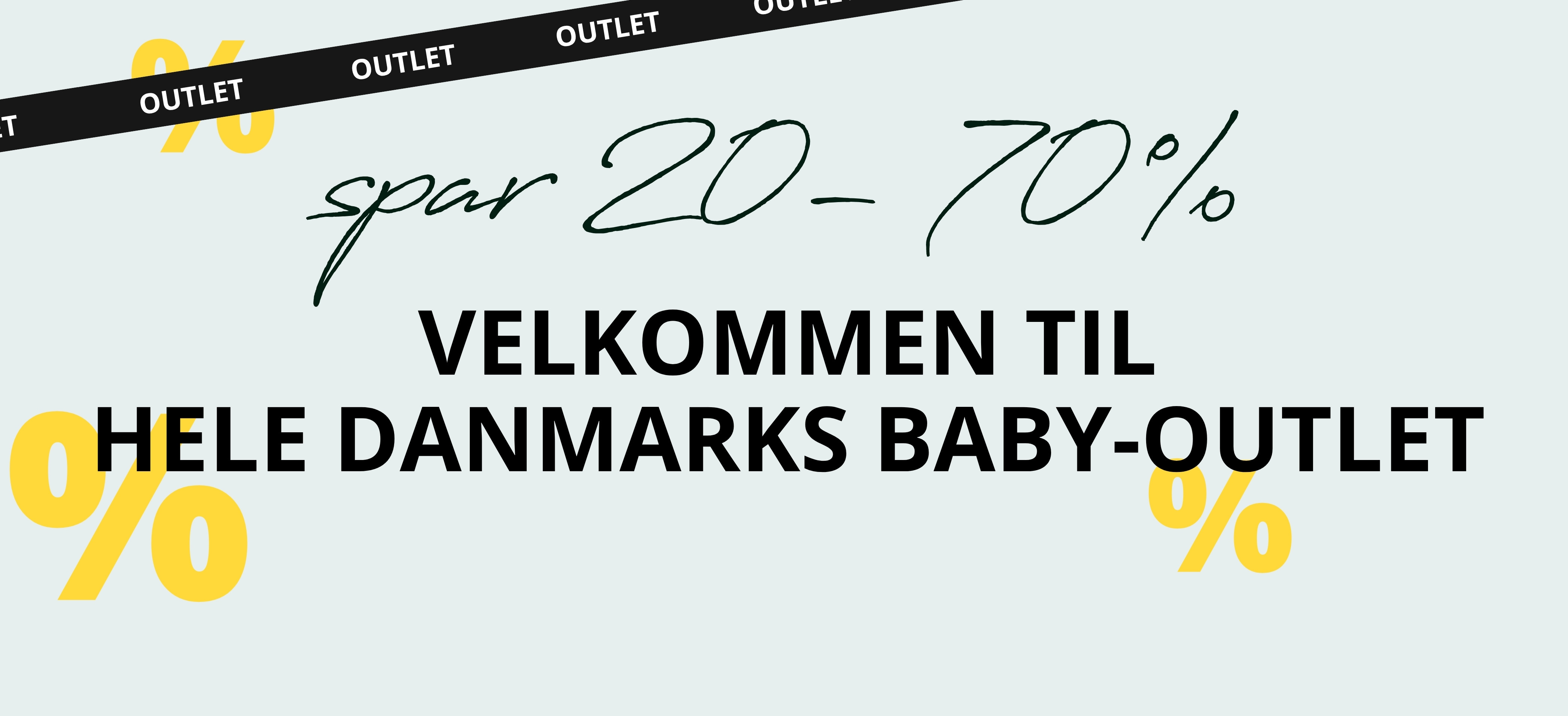 Hele Danmarks baby-outlet - spar 20-70%