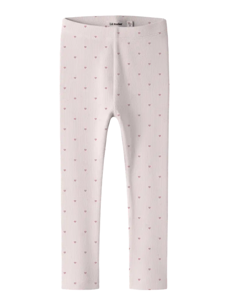 Lil' Atelier Gago Slim Leggings - Hushed Violet - 110