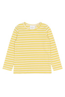 Fro Rib Bluse - Dusky Citron Striped