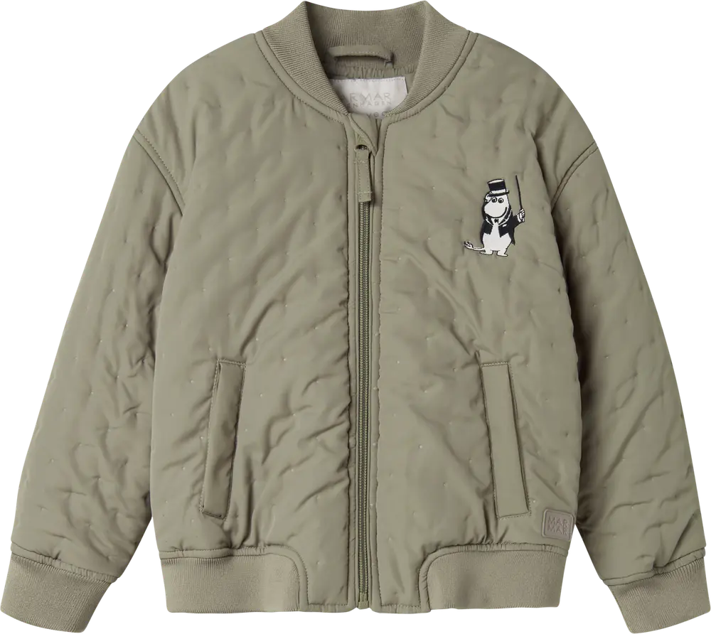 Oki Termojakke - Olive Stone - 74 billede