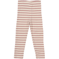 Fro Uni Rib Leggings - Rose stripe