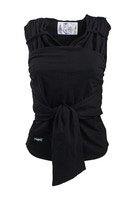 Wrap S/M - charcoal black