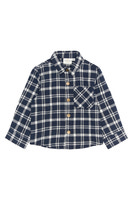 Riggs Flannel Skjorte - NAVYBLAZER