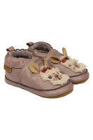 Læder Slipper - 3D - Twilight mauve