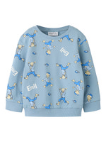 Name It Alfe Emil Sweatshirt - Ashley Blue