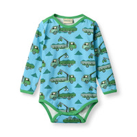 Elstar Langærmet Body - Lastbiler - Pool Blue