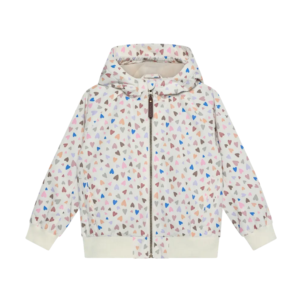 Bomberjakke m. Print - Eggnog - 104 billede