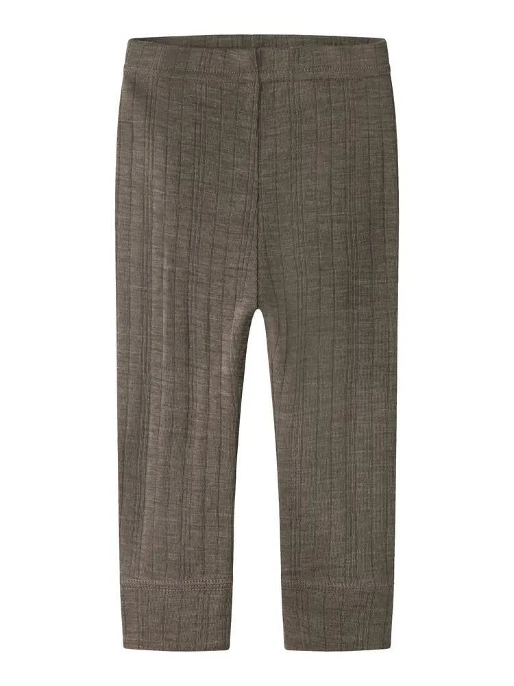 Name It Wang Uld Leggings - Morel - 56