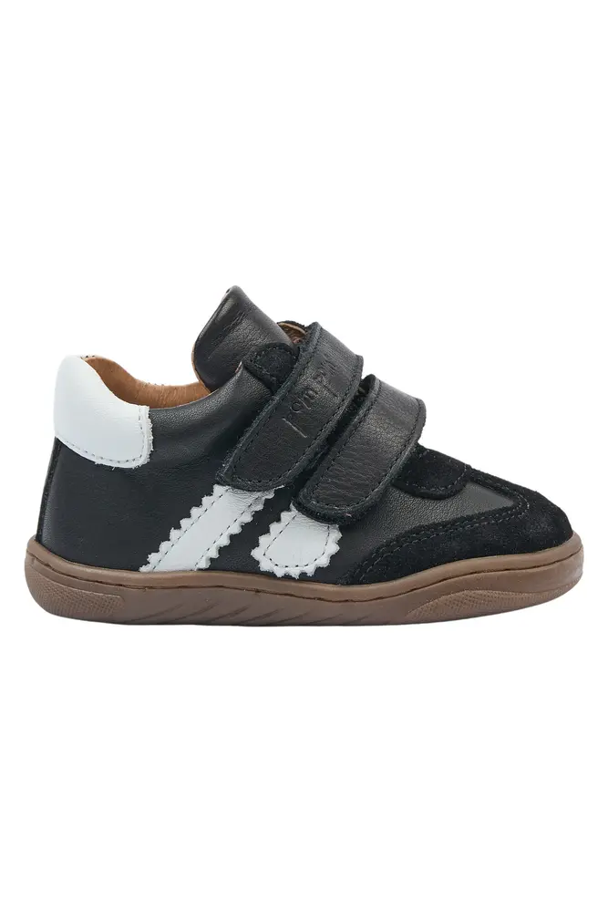 Pride Velcro Barefoot Sneaker - Black Beauty - 19 billede