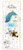 Hårclips Big Romantic Unicorn Star Blue