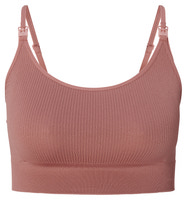 Noppies Mira Sømløs Amme-Rib Top - Burlwood