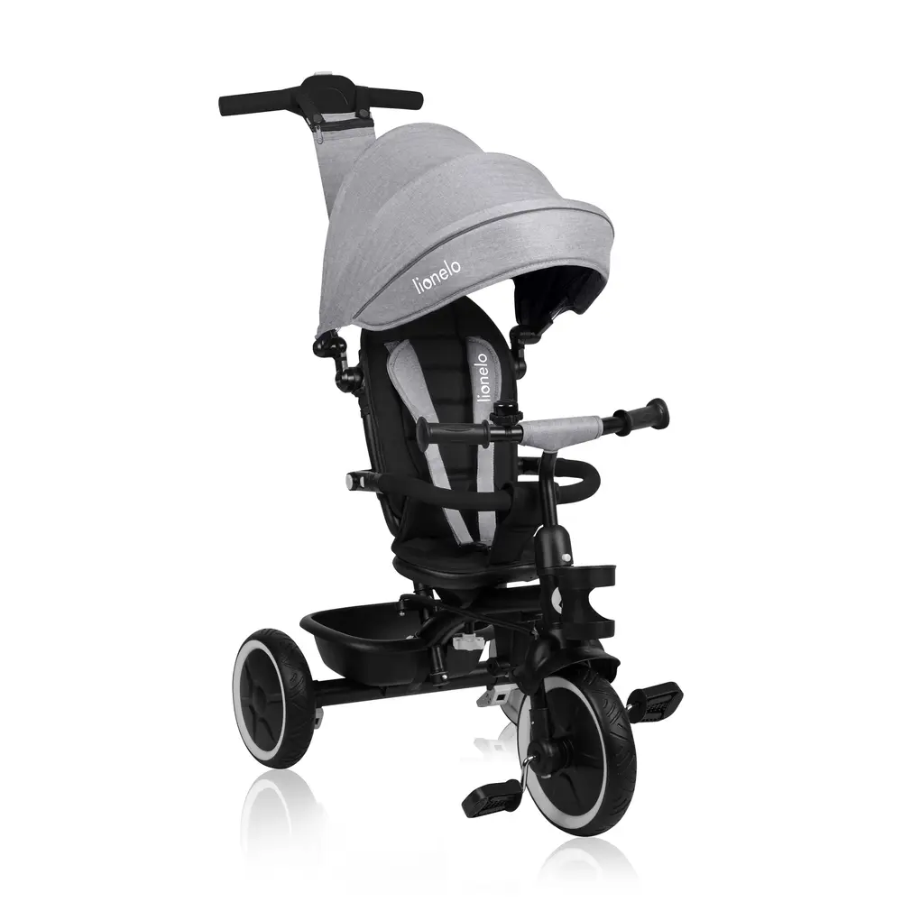 Lionelo Trehjulet Cykel - Berry Grey Stone billede