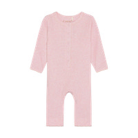 Heldragt Melange Rib - Bleached Mauve Melange