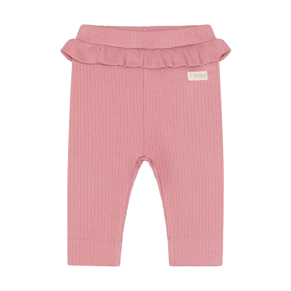 Leggings Rib - Dusty Rose - 50 billede