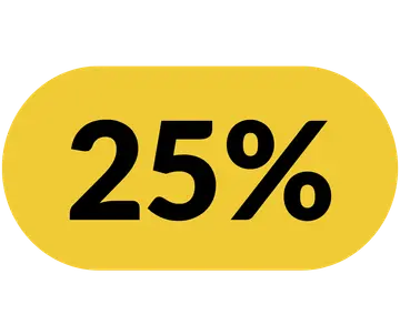 Spar 25%