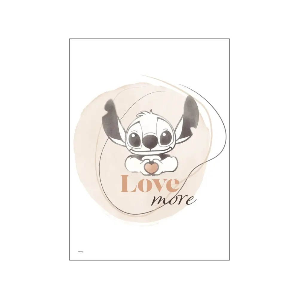 Plakat - Disney - Stitch - Kærlighed 30x40 billede