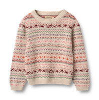 Olga Jaquard Pullover - Multi