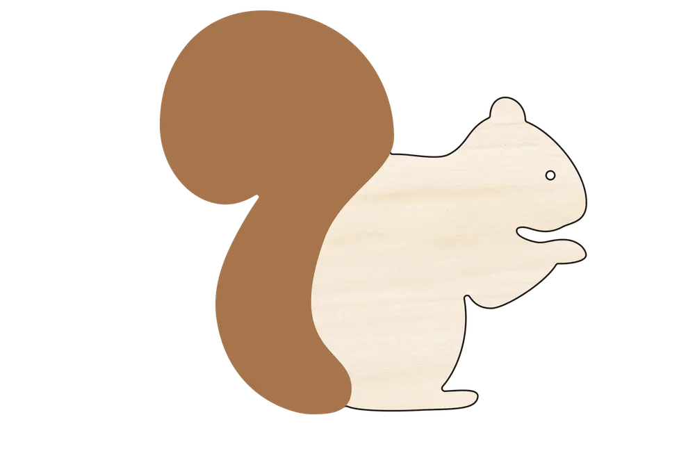 Væglampe, Egern billede