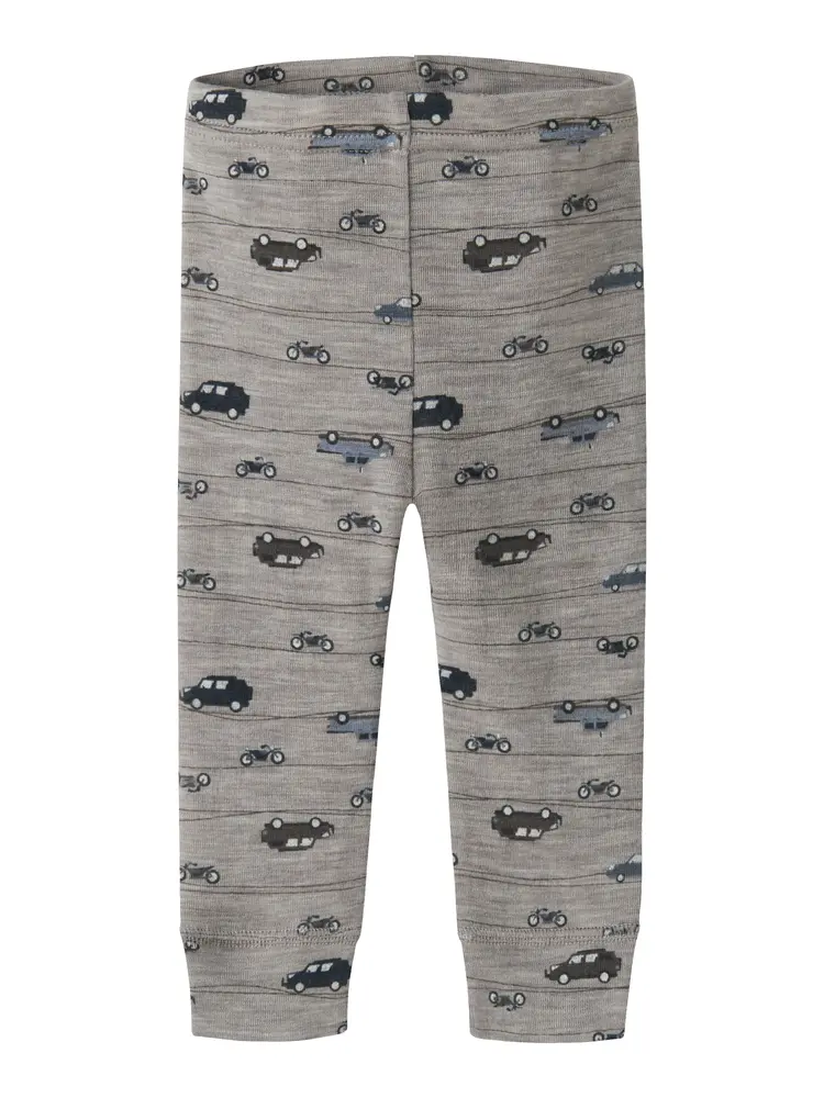 Name It Wang Uld Rib Leggings - Satellite - 62