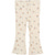 Naya Flared Rib Bukser - WHITE SWAN