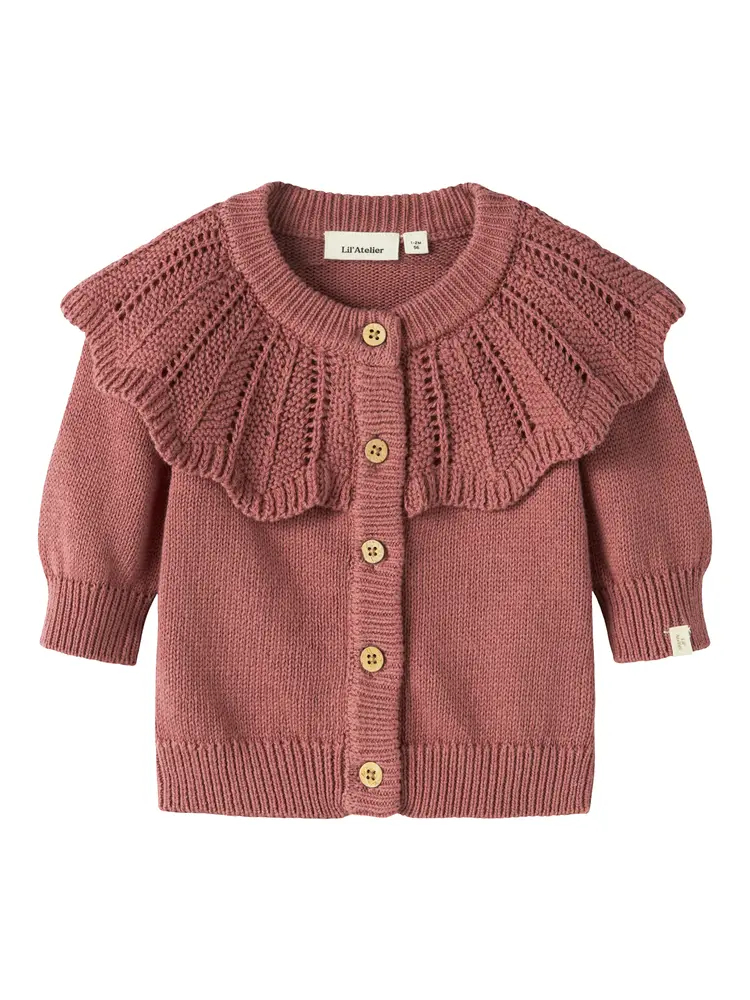 Lil Atelier Bluse - Strik - NbfNoda - Withered Rose