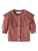 Lil' Atelier Noda Cardigan - Withered Rose