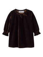 Name It Rididde Velour Kjole - Chocolate Plum