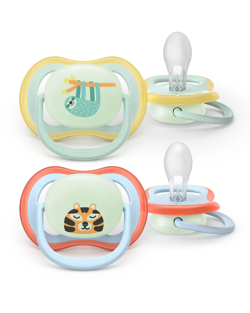 Sut Ultra air, Nat, 0-6 m, lyseblå/lysegrøn billede