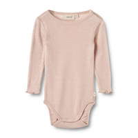 Liea Uld/silke Body Langærmet - Pale Lilac