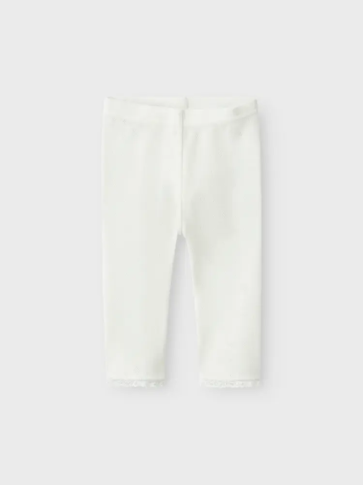 Name It Wang Uld Leggings - Snow White - 50