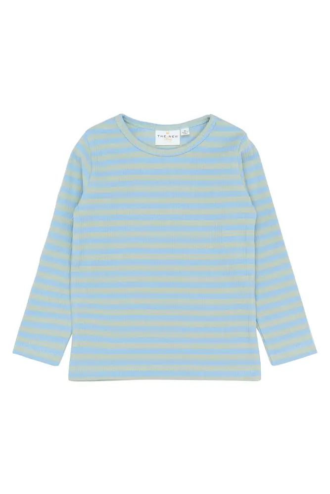 Fro Rib Bluse - Forever Blue Striped - 86 billede