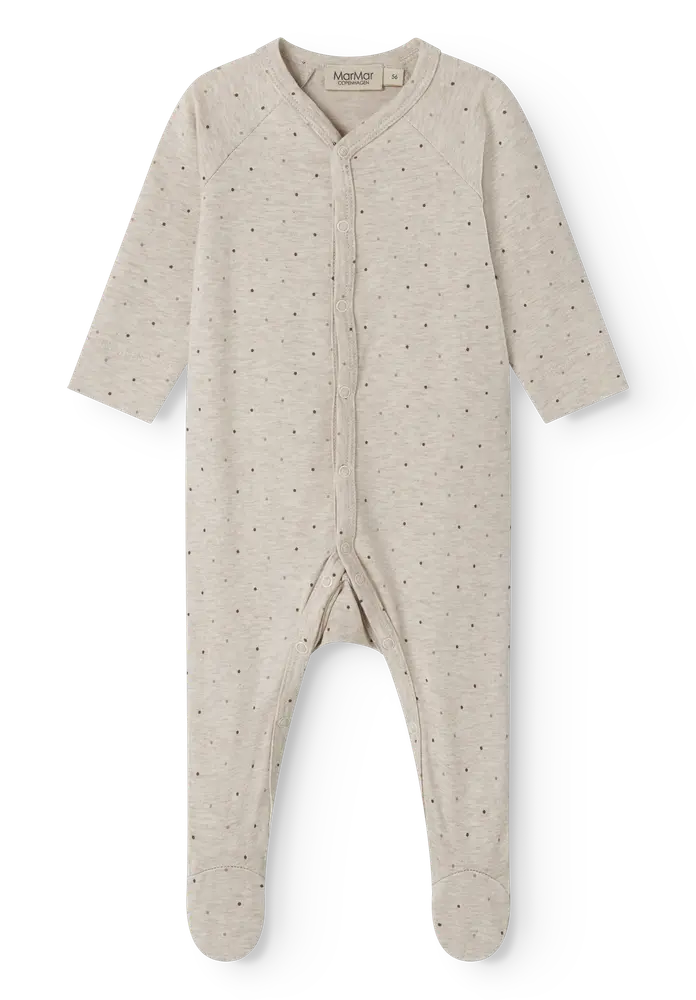 Renas Heldragt - Beige Mel Dot - 62/4 MDR. billede