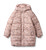 Yrsa Puffer Jakke - Rose powder flowers