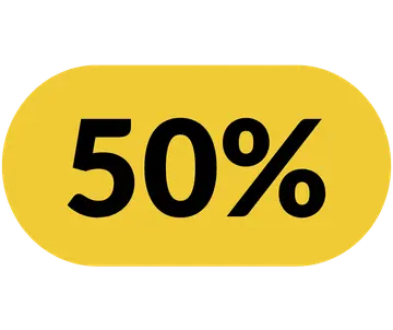 Spar 50%