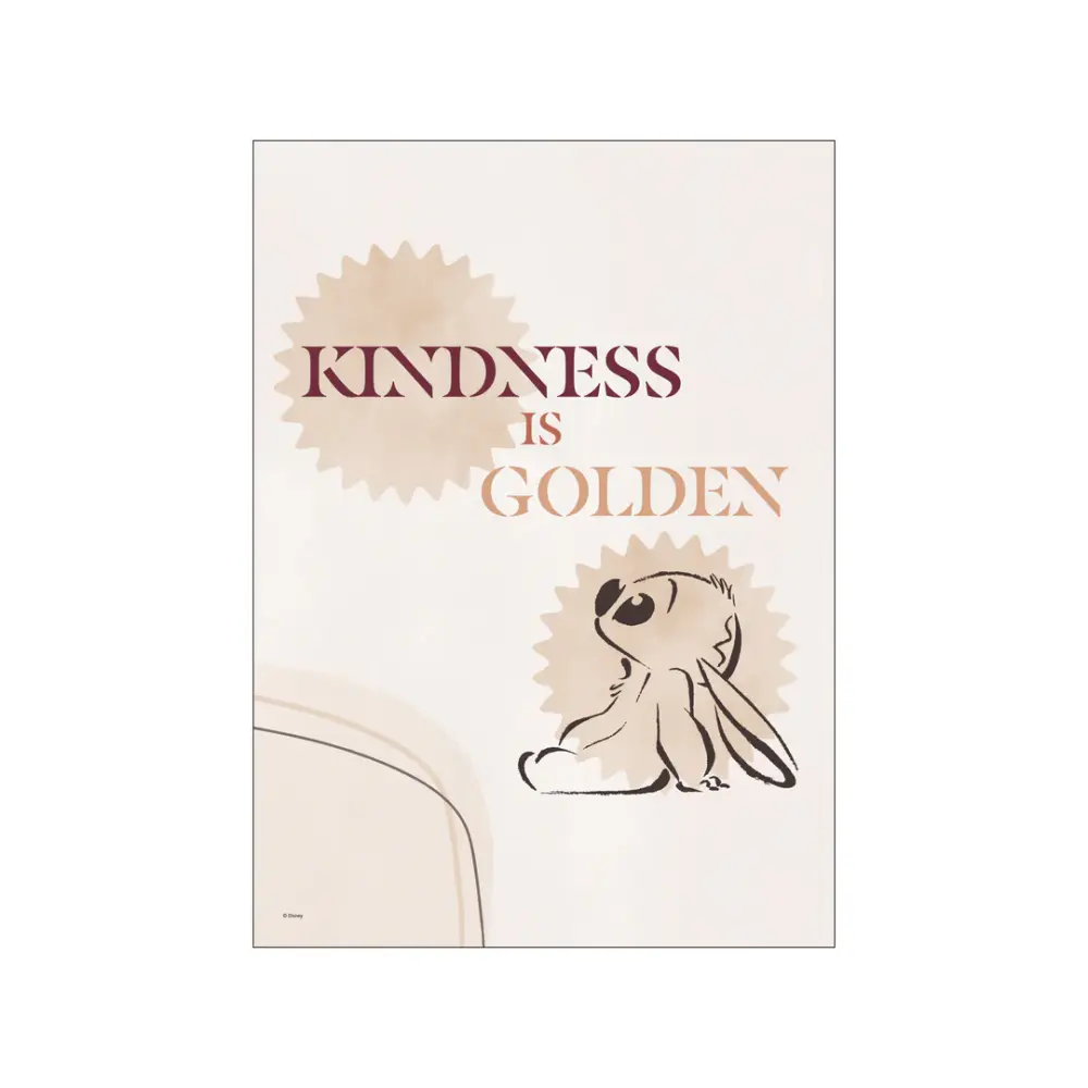 Plakat - Disney - Stitch - Venlighed 30x40 Value billede