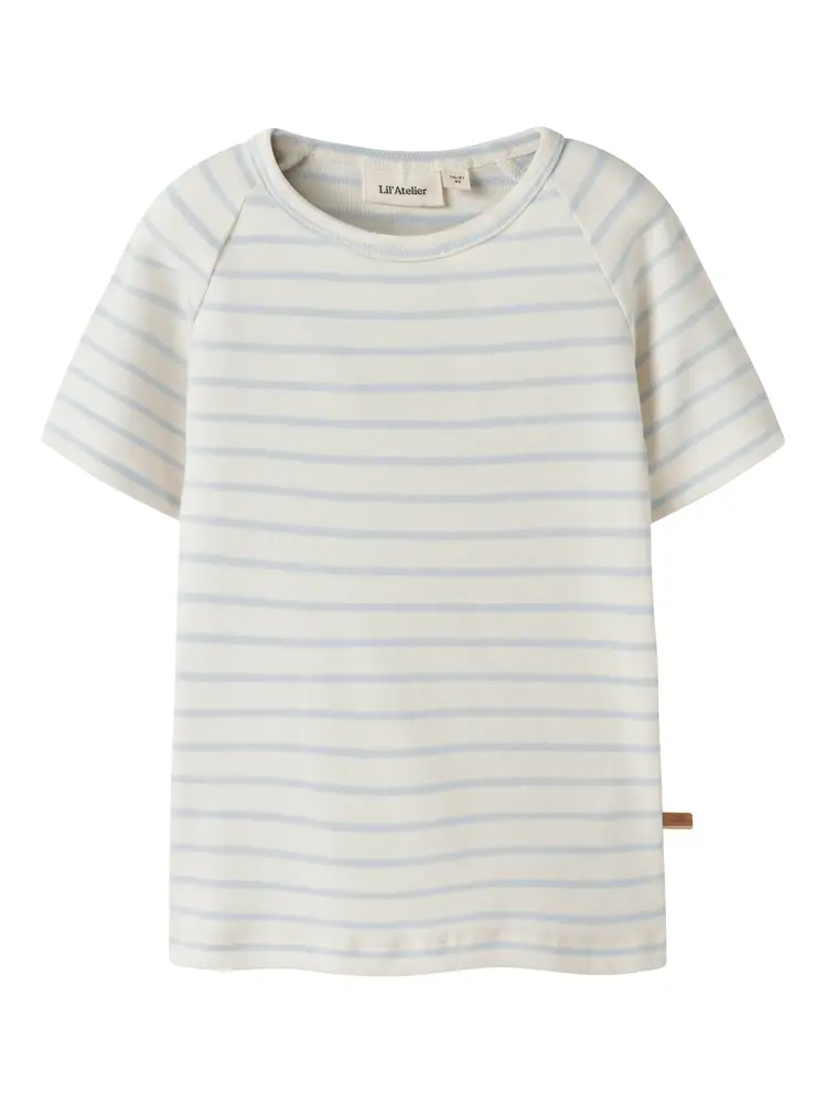 Lil' Atelier Geo Anc T-Shirt - Coconut Milk - 92 billede