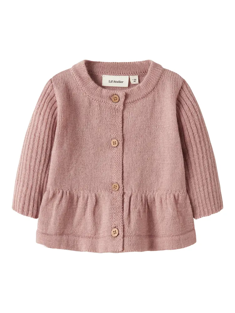 Lil' Atelier Nomo Nia Uldtrøje - Fawn - 56