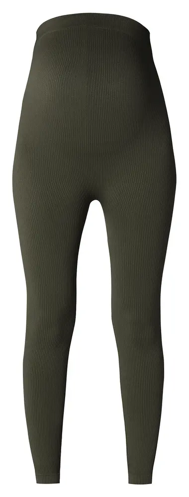 Noppies Reva Sømløs Riblegging - Olive - M\L billede
