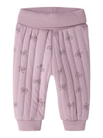 Name It Rulie Quilt Bukser - Mauve Shadows