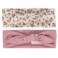 Zinna Hårbånd 2-Pak - Oak/ Nostalgia Rose/ Deep Green